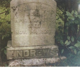 1st GA Andrews Grave
