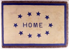 10 - 15th VA (Catherine Heth Morrison made this flag for the 15th Virginia Infantry from her wedding clothes)